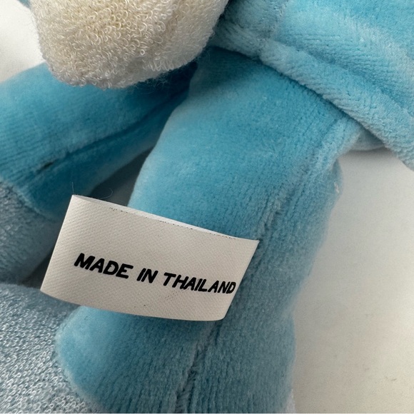 Rare Tokyo Disney Sleeping Mickey Mouse Plush In Blue Pajamas New HTF! - Picture 5 of 8